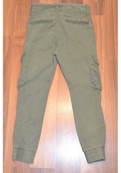 Котоновые брюки ДЖОГГЕРЫ,с накладными карманами, для мальчиков.Размеры 116-146 см.Фирма Grace,